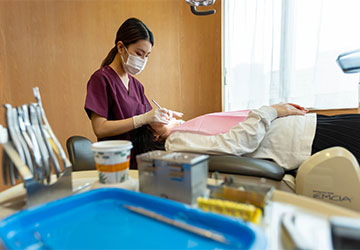 矯正歯科治療専任の歯科衛生士がサポートします